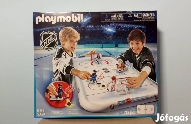 Playmobil NHL 5068 Nagymenők A Hokipályán Új