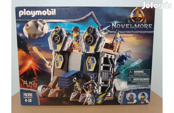 Playmobil Novelmore 70391 Mobil Guruló Erőd Új Bontatlan