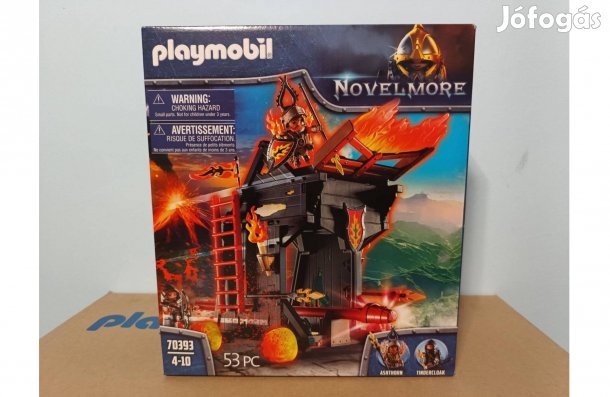 Playmobil Novelmore 70393 Burnham Tüzes Faltörő Kosa Új