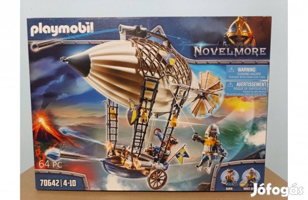 Playmobil Novelmore 70642 Dario Léghajója Új Bontatlan