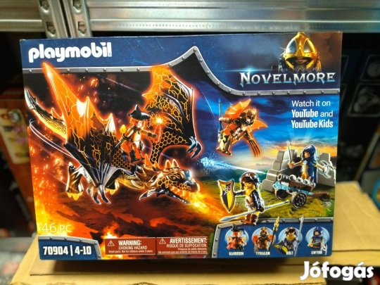 Playmobil Novelmore 70904 A sárkány támadása új, bontatlan