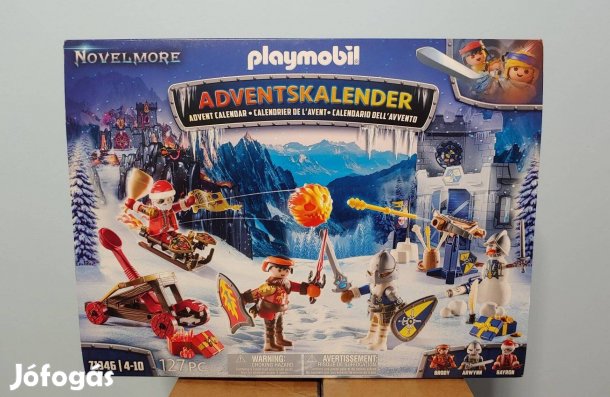 Playmobil Novelmore 71346 Hógolyócsata Adventi Naptár Új Bontatlan