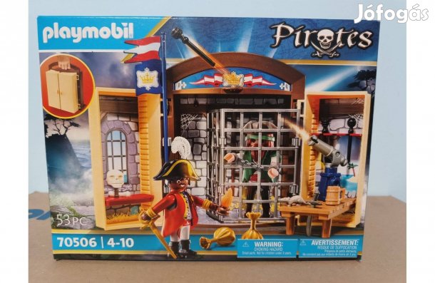 Playmobil Pirates 70506 Kalóz Játékdoboz Új Bontatlan