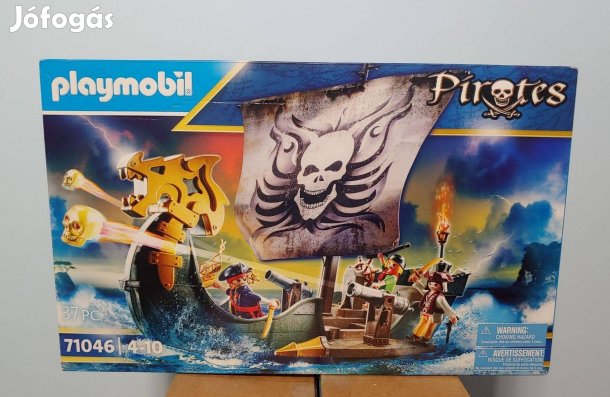 Playmobil Pirates 71046 Vitorlás Kalózhajó Új Bontatlan