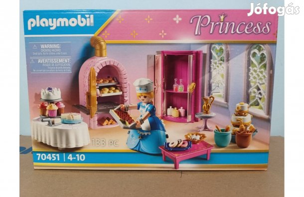 Playmobil Princess 70451 Királyi Kastély Cukrászda Új Bontatlan