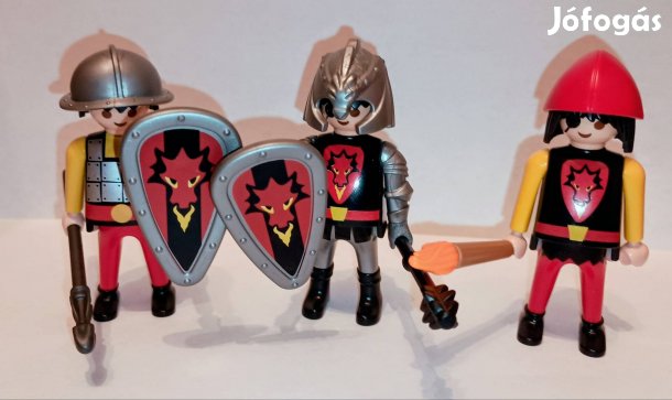 Playmobil Sárkánylovag csapat.