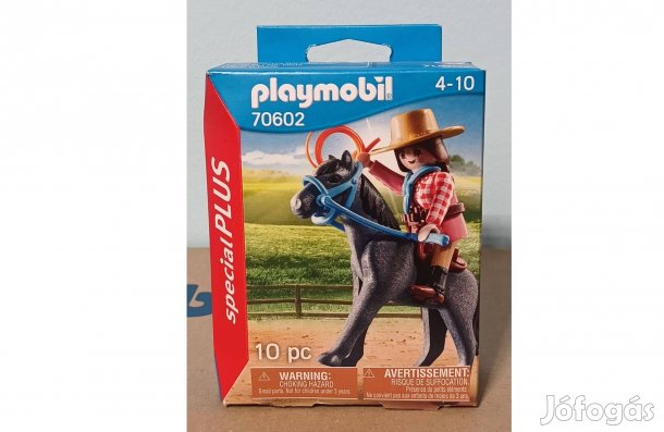 Playmobil Special Plus 70602 Lóvagló Kislány Cowgirl Új Bontatlan