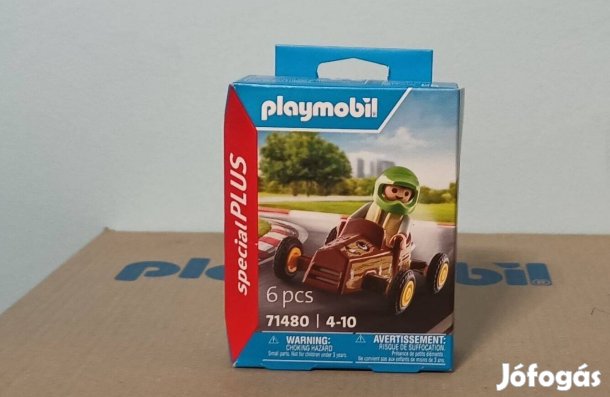 Playmobil Special Plus 71480 Kisfiú Gokarttal Új