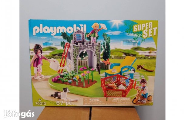 Playmobil Super Set 70010 Családi Kert Új Bontatlan