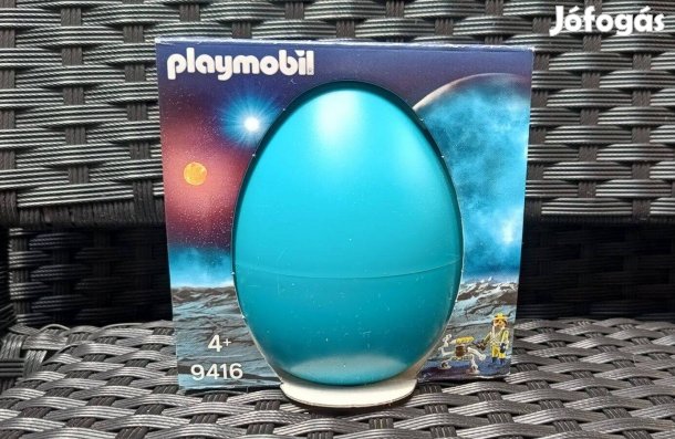 Playmobil Tojás 9416 Űrrobot És Ügynök Új Bontatlan
