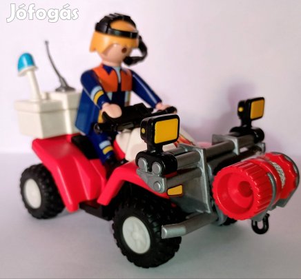 Playmobil Tűzoltó Quad.