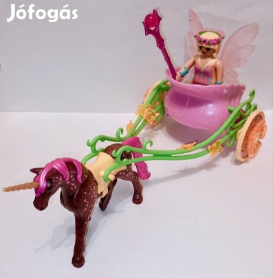 Playmobil Virágtündér hintóval 