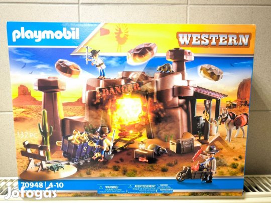 Playmobil Western 70948 Aranybánya új, bontatlan