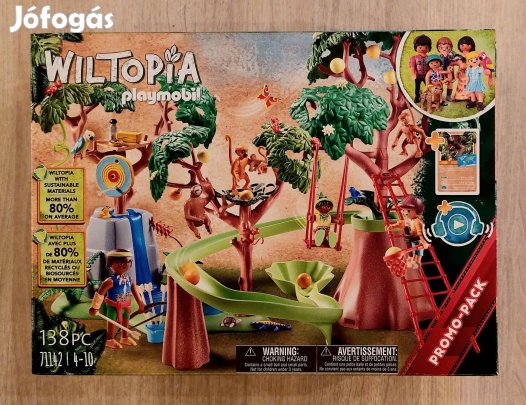 Playmobil Wiltópia 71142 Trópusi dzsungel játszótér új, bontatlan