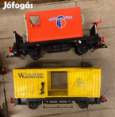 Playmobil/ Lgb vagonok