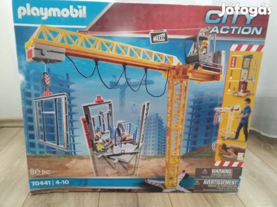 Playmobil állódaru 70441