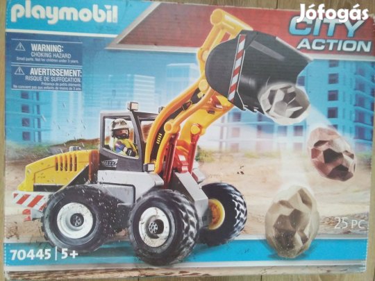 Playmobil kerekes rakodó 70445
