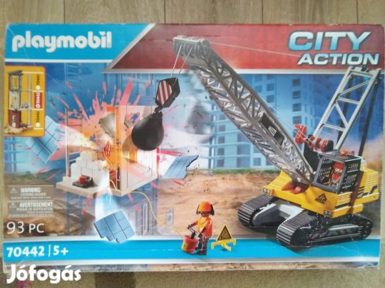 Playmobil lánctalpas markoló 70442