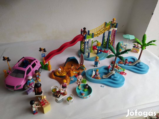 Playmobil nagy nyaralás szett több készlet egy csomagban szép állapot