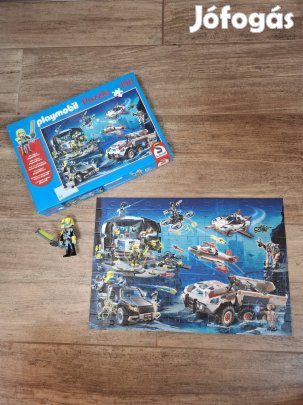 Playmobil puzzle 100 db.