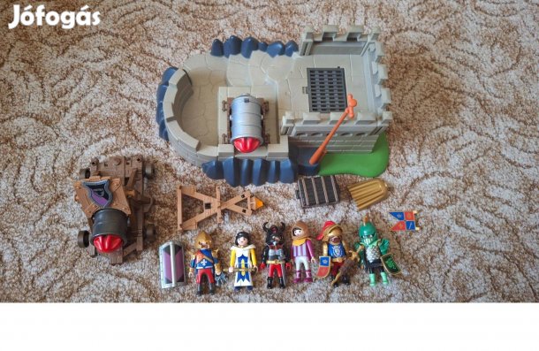 Playmobil vár lovagokkal, ágyúkkal