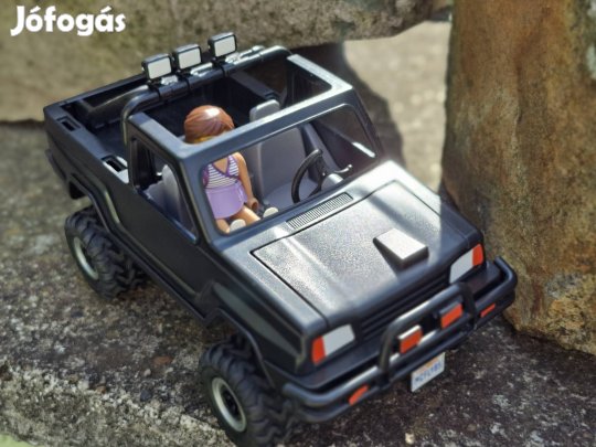 Playmobil vissza a jövőbe terepjáró