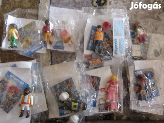 Playmobil zacskós új bontatlan figurák és tartozékok - 8 féle