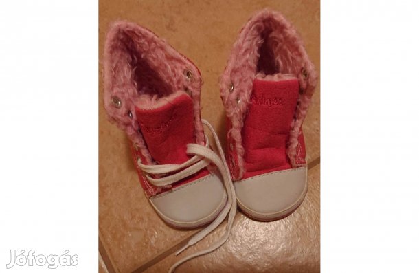 Playshoes bélelt fűzős kocsicipő