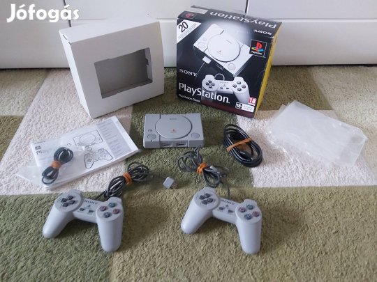 Playstation 1 PS Classic Mini 1 PS1 Psx Tartozékaival Dobozában