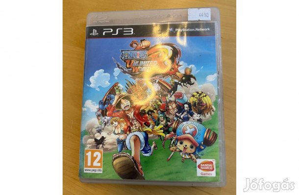Playstation 3 One Piece Unlimited World Játék Használt
