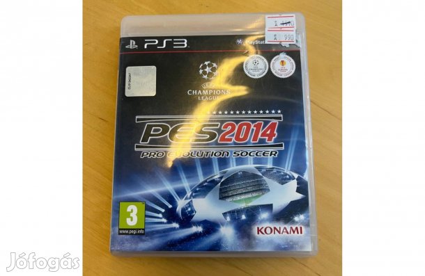 Playstation 3 Pro Evolution 2014 Játék Használt