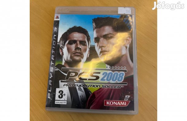 Playstation 3 Pro Evolution Soccer 2008 Játék Használt