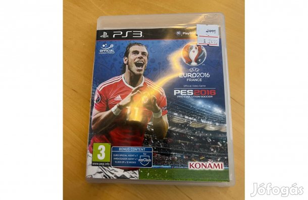 Playstation 3 Pro Evolution Soccer 2016 Játék Használt