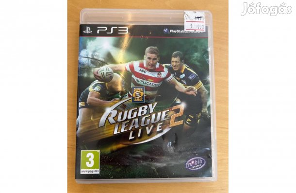 Playstation 3 Rugby League Live 2 Játék Használt