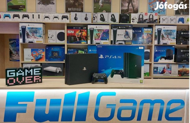 Playstation 4 PS4 Pro 1TB Bevizsgált Garanciával videojáték üzletből