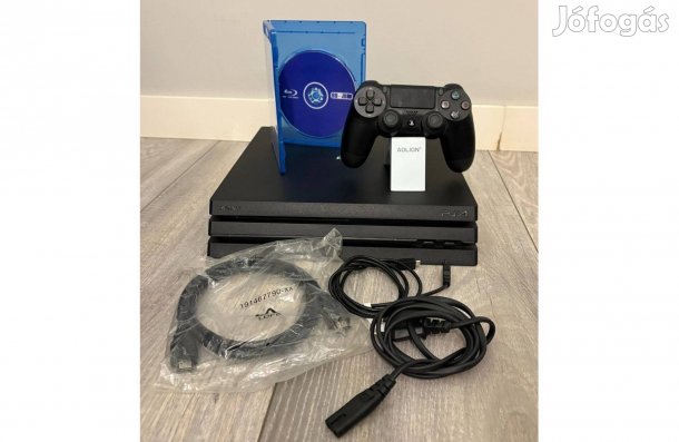 Playstation 4 Pro 1TB SW:12.00 + JB lemez, frissen pasztázva, 6 hó gar