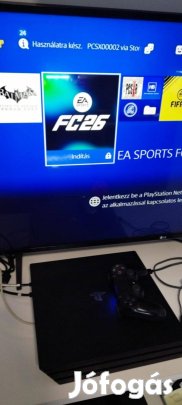 Playstation 4 Pro 1 TB FW 12.50, Hen-képes