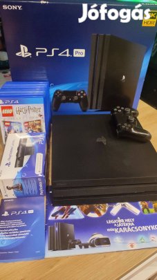 Playstation 4 Pro 1 TB + Kamera+ Játékok
