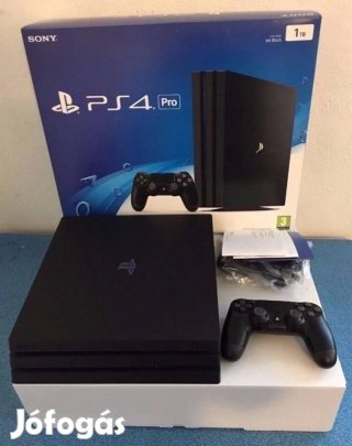 Playstation 4 Pro Ps4 Pro Kifogástalan állapotban Teljesen kompletten
