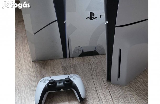 Playstation 5 Slim Lemezes eladó 2027.04.30-ig garanciás