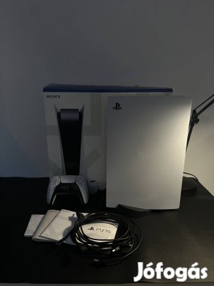 Playstation 5 / PS5 Digital | 825 GB Digitális tárhely| +1 kontroller