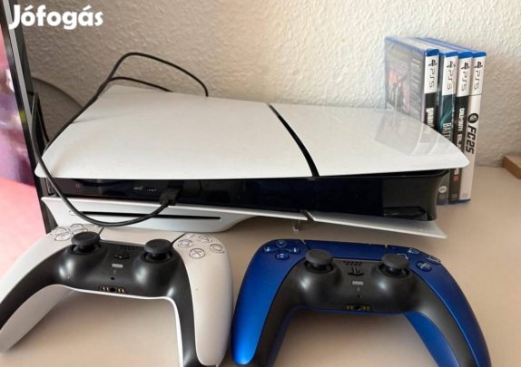 Playstation 5 slim 1tb lemezes