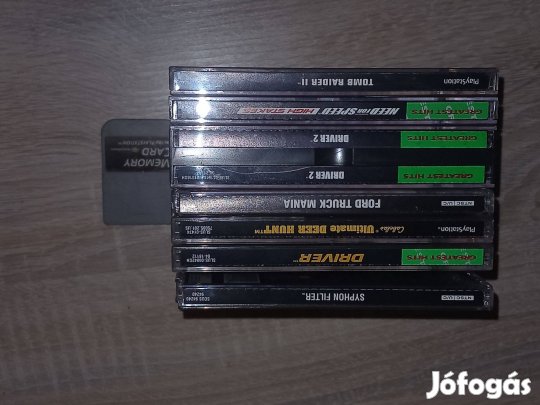 Playstation CD-k, 7 db