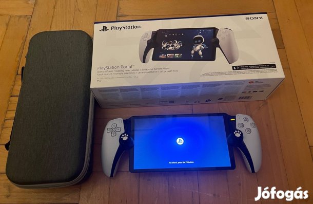 Playstation PS Portal hordtáskával, dobozában újszerű állapot