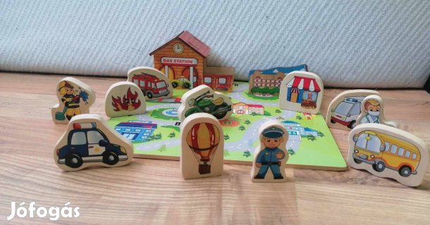 Playtive Wooden 3D fa puzzle