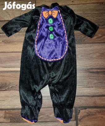 Plüss Hallloween jelmez rugdalozó, 62-74