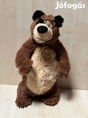 Plüss Mása medve, játék, mesefigura