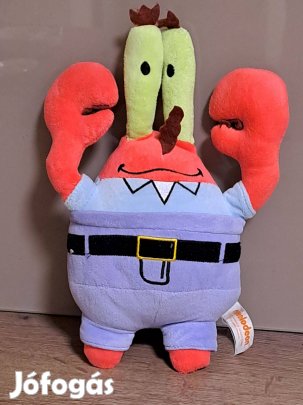 Plüss Rák Úr, mesefigura, játék