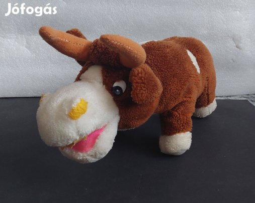 Plüss boci tehén figura állat figura 36cm