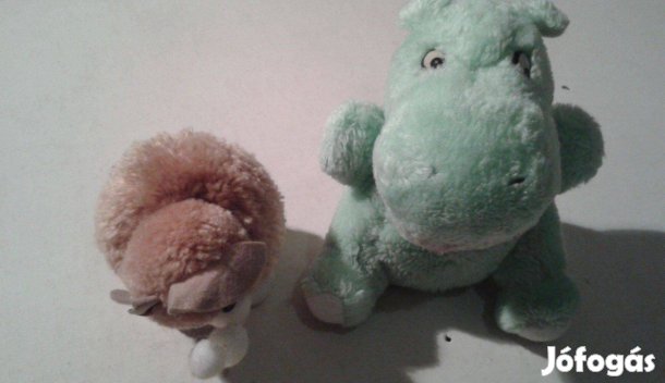 Plüss figura, elefánt, viziló plüssállat